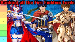 Making a Fire Emblem lord tier list