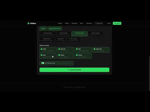 GitSkins: AI-Powered GitHub Profile Builder | Gemini Hackaton 2026