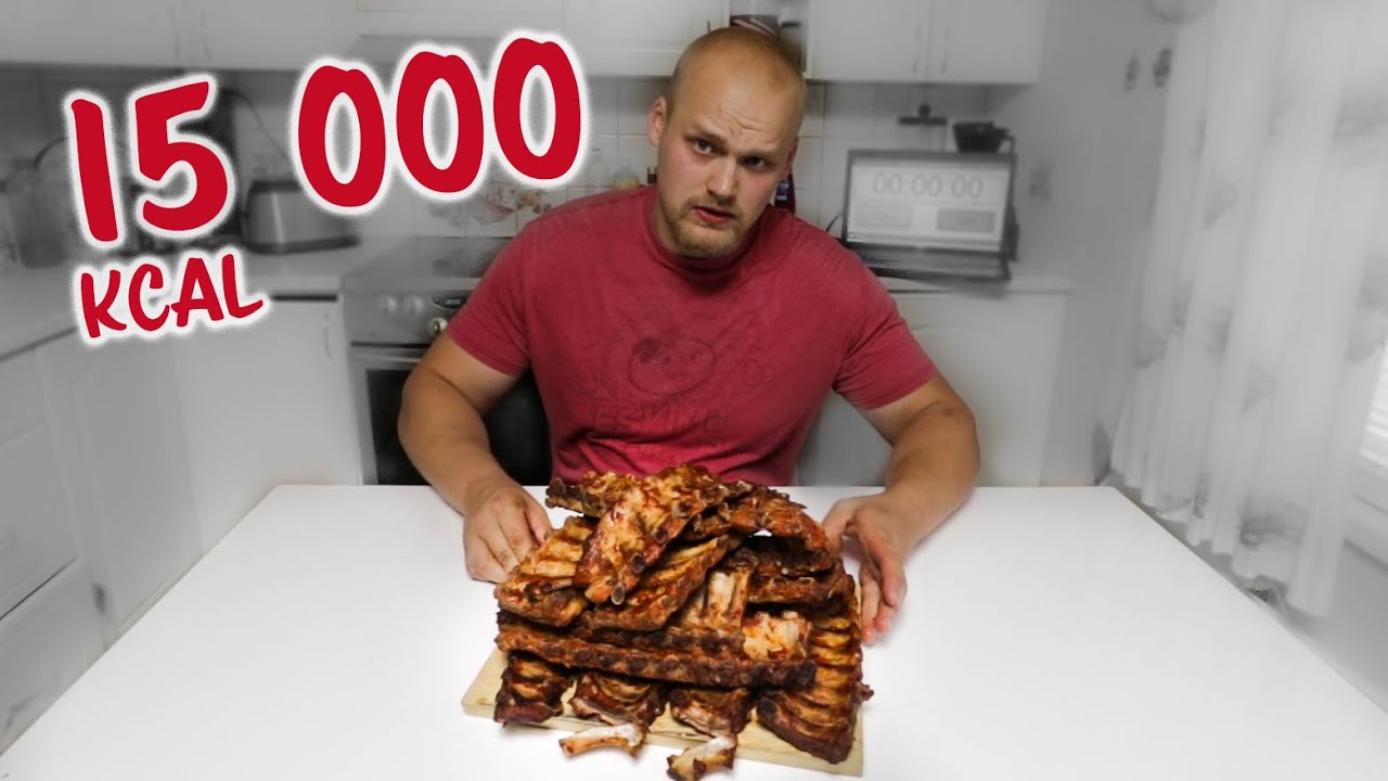 7.8 Kiloa Ribsejä (15 000 Kcal) l Miten Penkata 200kg?