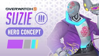 Introducing Suzie | Overwatch Hero Concept