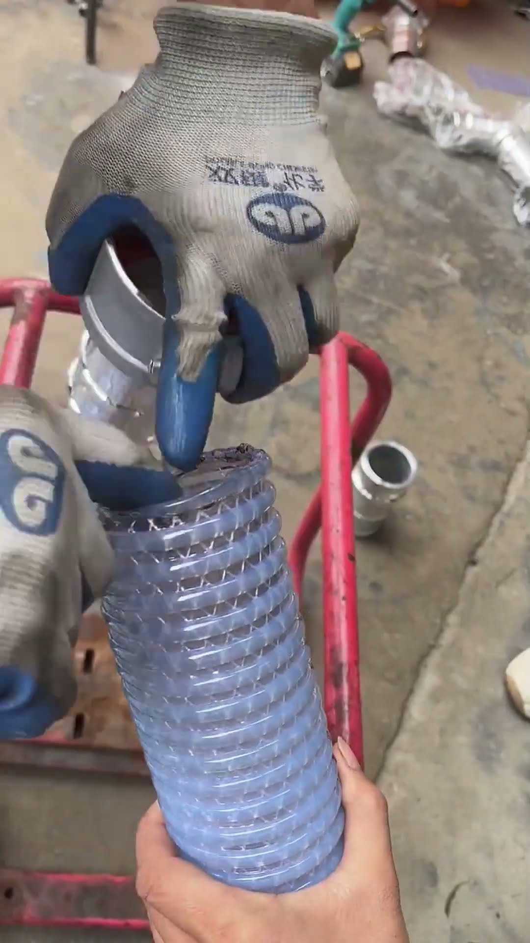 Pipette valve installation process- Good tools and machinery make work easy