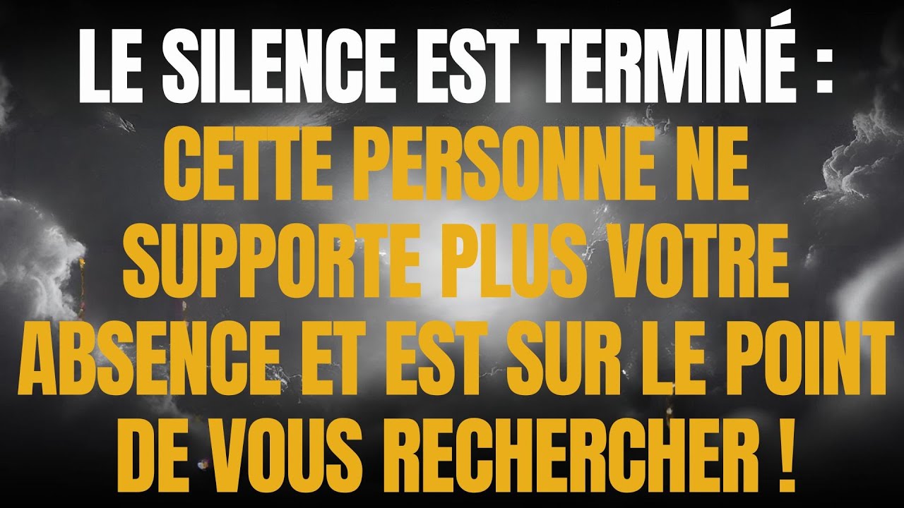 CETTE PERSONNE NE SUPPORTE PLUS VOTRE ABSENCE ET EST SUR LE POINT DE VOUS RECHERCHER !