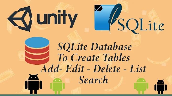 Tutorial  SQLite Unity3d ( Android , Windows Phone , Windows , IOS, WINRT )