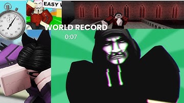 7 second hackula speedrun (WR) Roblox arsenal