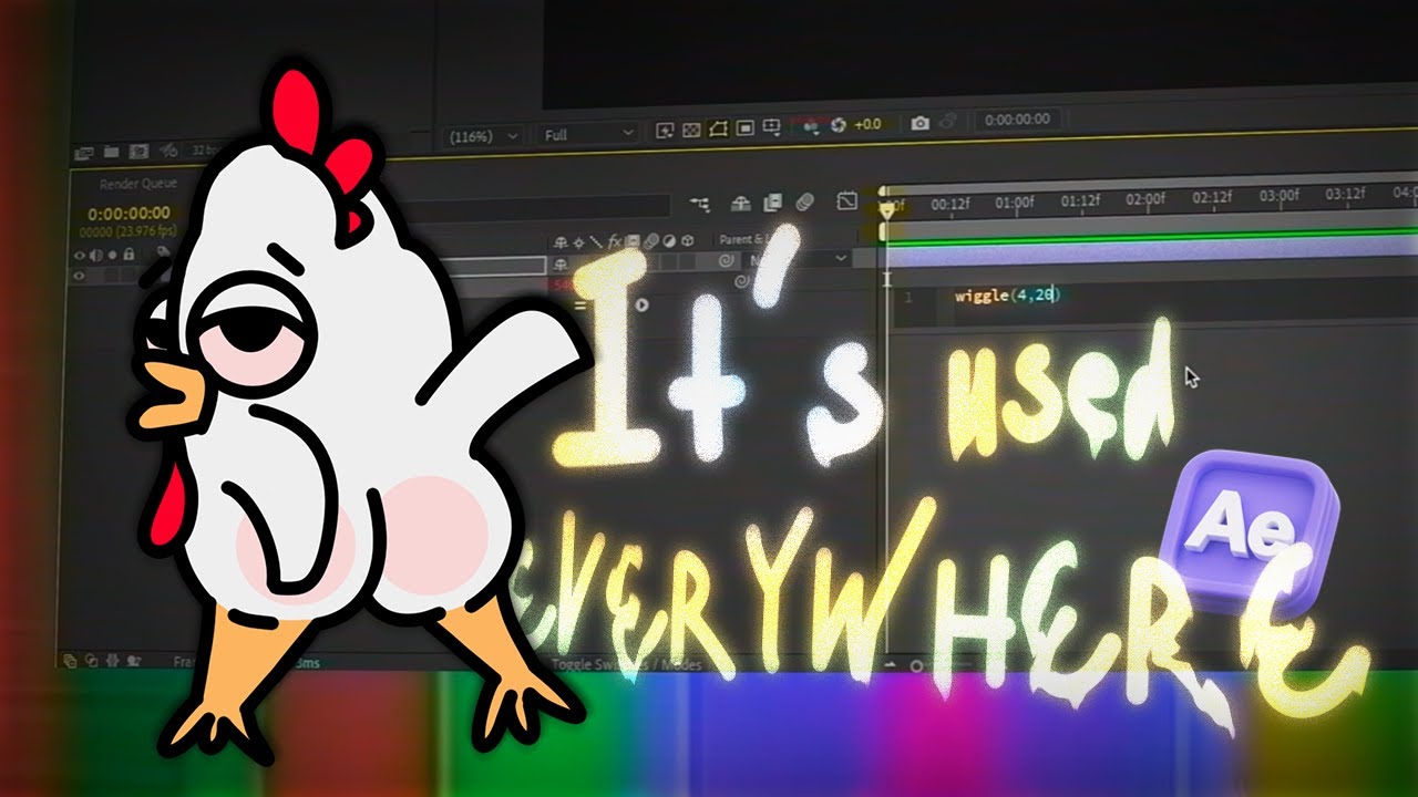 🐍 Wiggle Expression: The Secret Sauce of After Effects