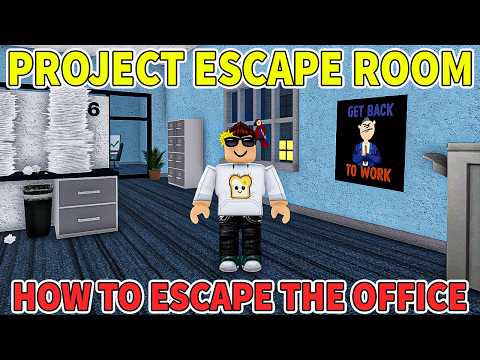 PROJECT: ESCAPE ROOM 🔑 How to Escape The Office [FULL WALKTHROUGH] Roblox