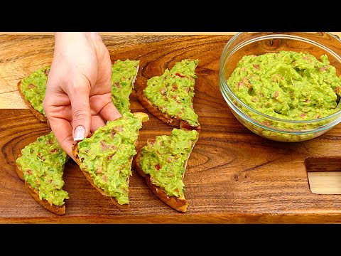 видео: Такого вкусного авокадо вы еще не ели! Изумительный рецепт закуски за 10 минут!