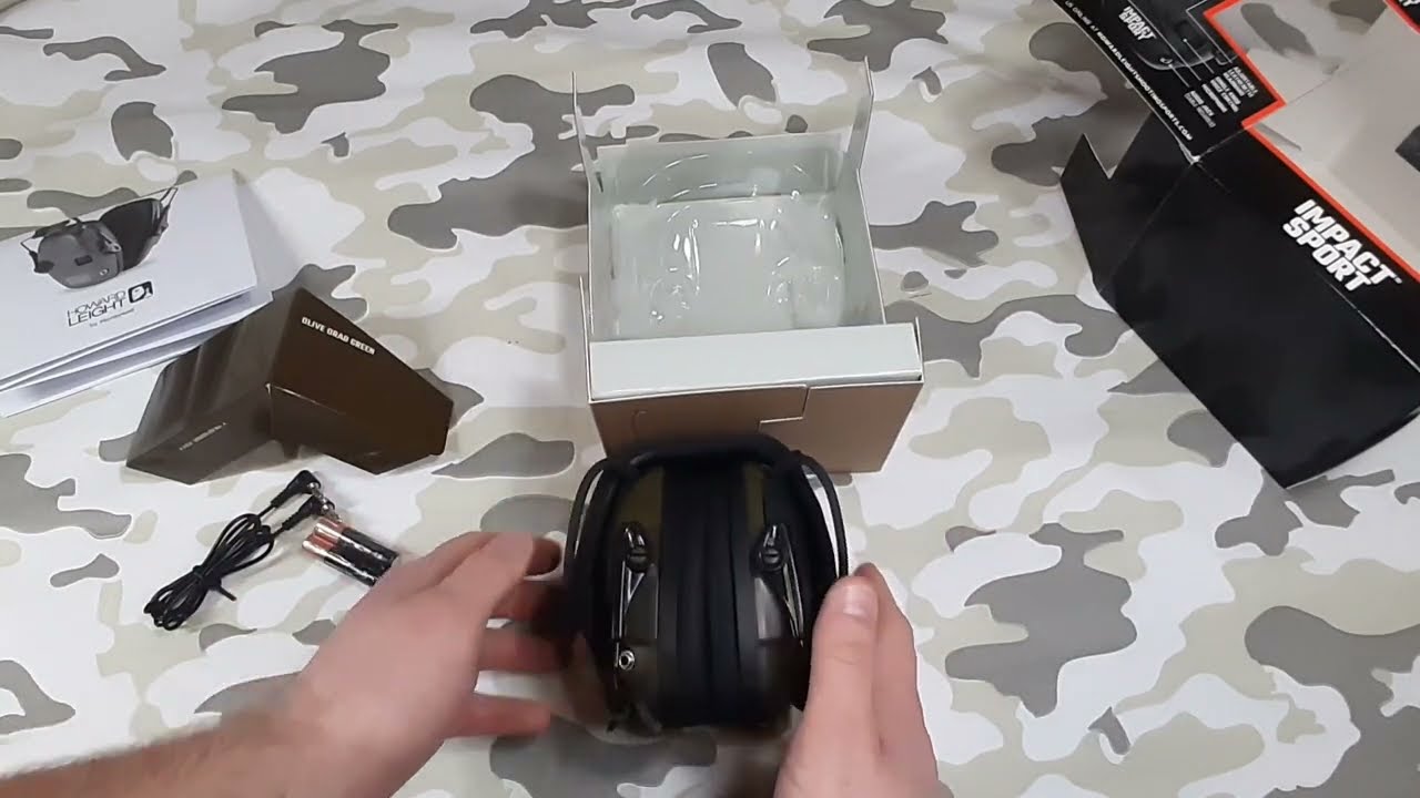 Тактические активные наушники Howard Impact Sport