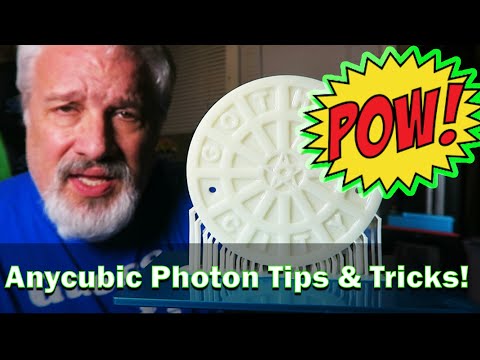 3D Resin Printer Tips and Tricks! ANYCUBIC Photon! Episode 3!