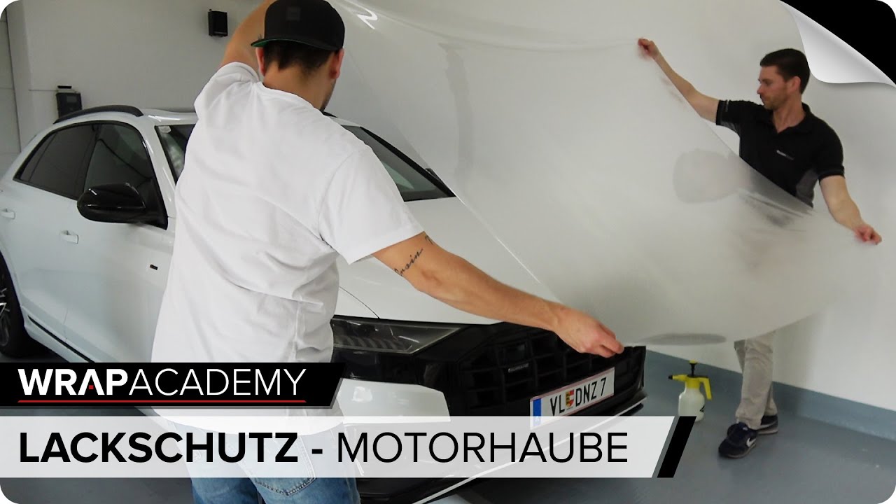 Motorhaube mit Lackschutzfolie folieren #wrapacademy 