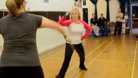 Stage Combat - Bernadett York - Academy Fight Class - Basics Level 1 Cutlass Fight