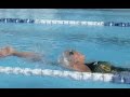 Back Stroke Drills for Competitive Swimming