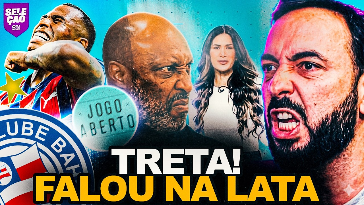 TRETA 👀 APRESENTADOR ATACA RADIALISTA POR CRITICAS EXAGERADAS A JOGADOR DO BAHIA 