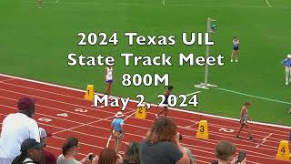 2024 3A Texas State Meet  800M