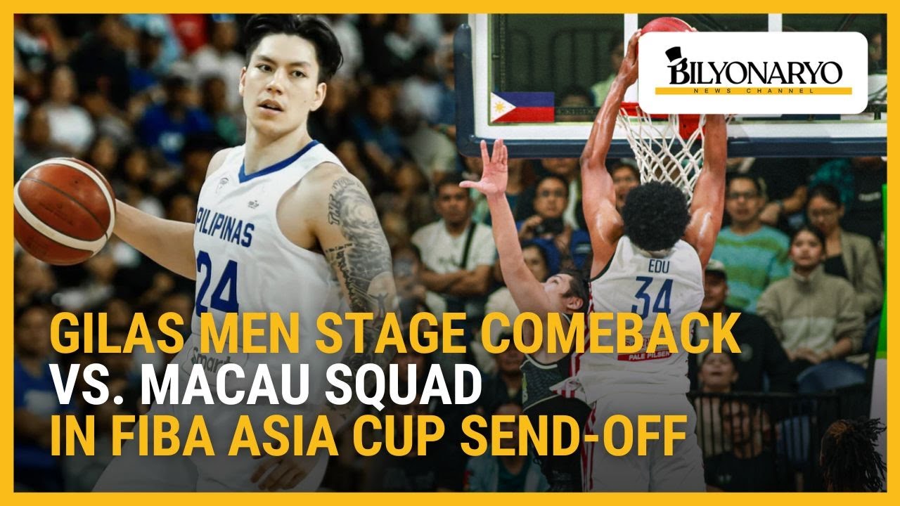 Мужская сборная Гиласа одержала победу над командой Макао в матче за Кубок Азии ФИБА | Newsfeed@Noon