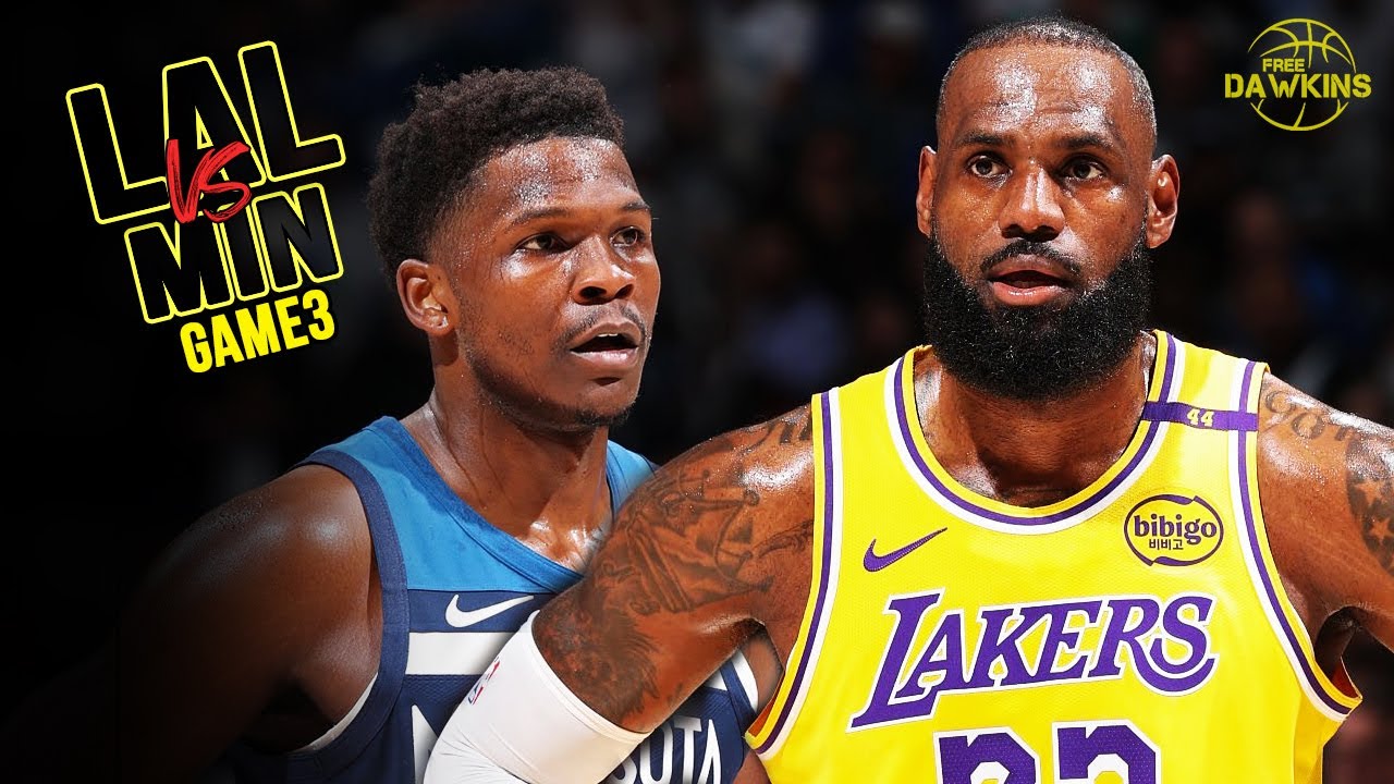 Los Angeles Lakers vs Minnesota Timberwolve Game 3 Full Highlights ...