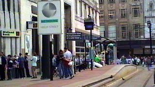 High Street Tram Stop Manchester Metrolink