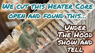 What Does A Clogged Car Heater Core Look Like? We Cut One Apart & Show You Why You Have No Heat