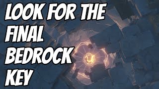 Look for the final Bedrock Key Genshin Impact