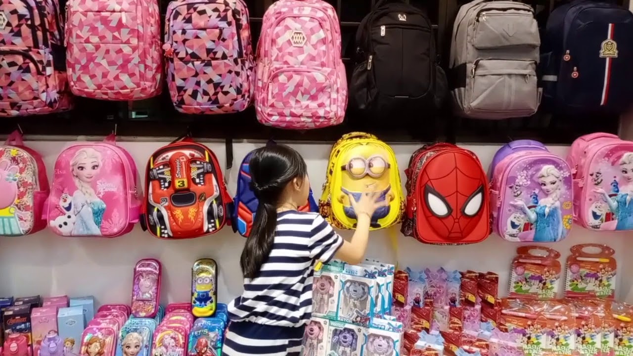 Preschool 2-zippered compartments 34 x 27 x 15cm (0.45kg) - youtube