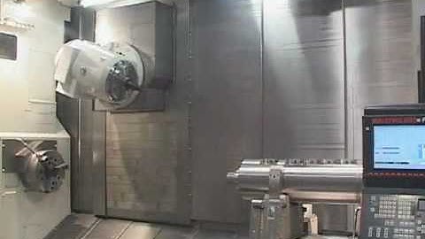 Usinagexpo Machine tools Mazak Integrex e500HS Printing Industry Roll Shaft