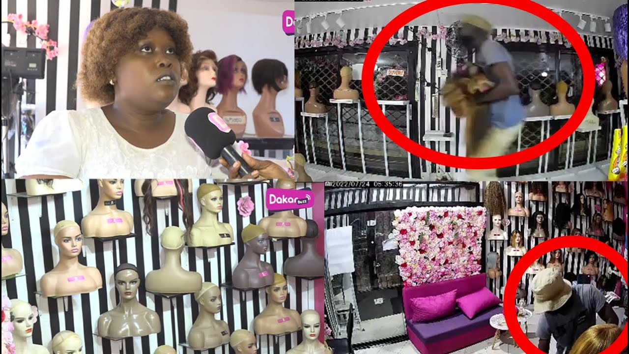 Ouakam Cité Avion: Le Voleur filmé par une caméra de surveillance 