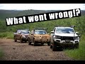 GLASS HOUSE MOUNTAINS 4x4.  WHAT WENT WRONG!!!