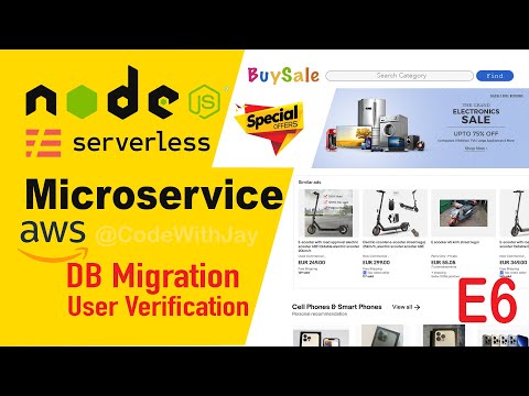 NodeJS Microservice  SLS Master Class : PostgreSQL migration using node.js - E6