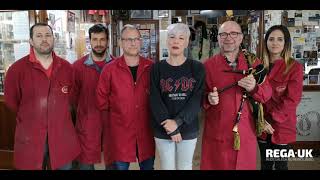 A familia Seivane con REGA-UK