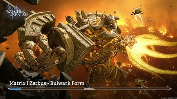 Watcher of Realms. Titanic Ruins. Zerbus-Matrix 1 (43.3k; 1 attemp; w/o Cyrus) [Forerunner]