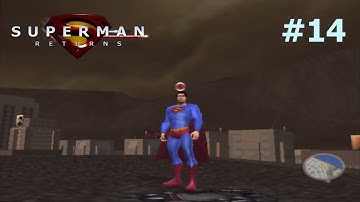 Superman Returns (2006) PS2 Walkthrough Part 14 - Legion of Destruction