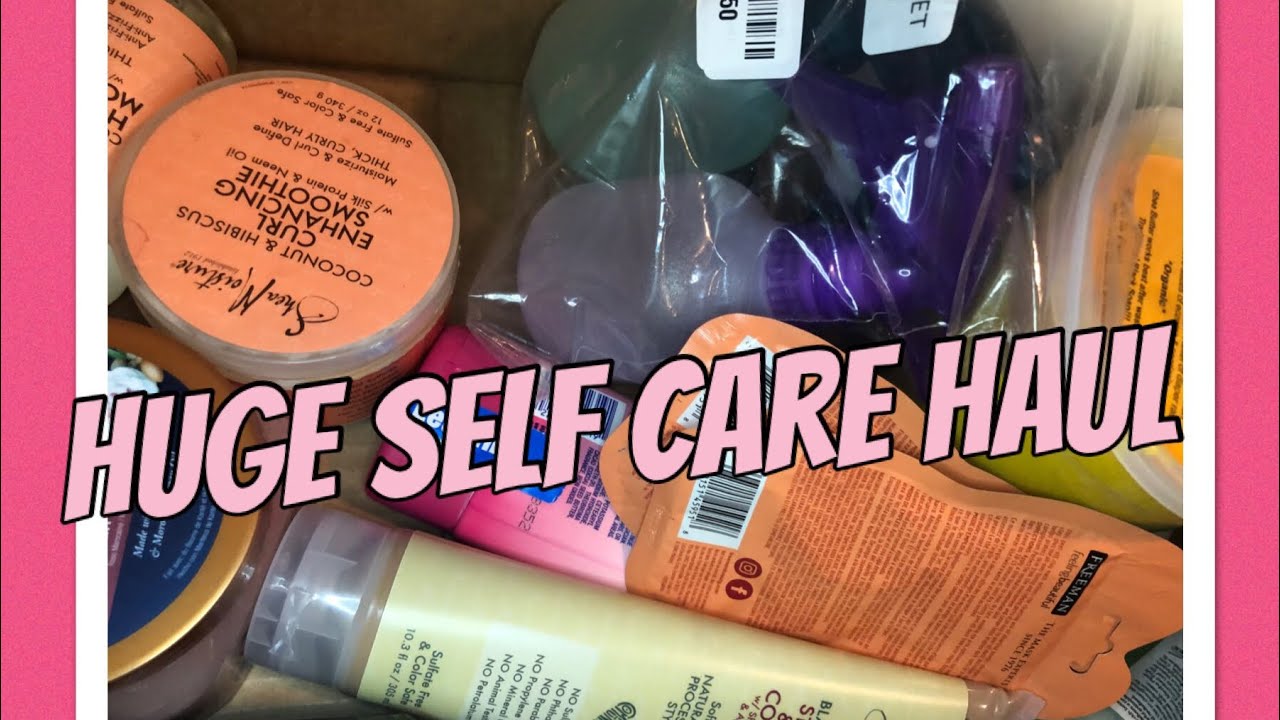 Huge Self Care Haul (Amazon, Walmart Hygiene Products) YouTube