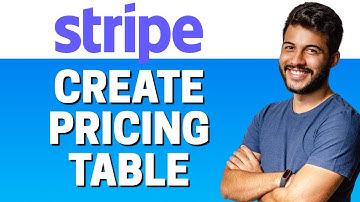 How to Create Pricing Table in Stripe 2023