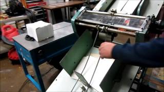 Full PERF A MATIC P 19 PerfScoreSlit Machine Guide