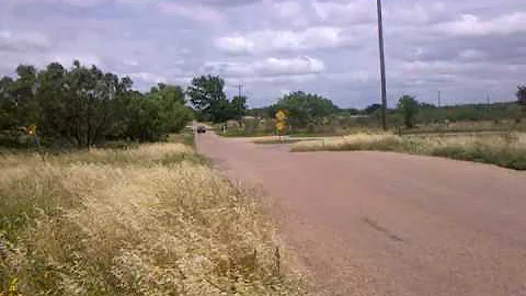 Ford Ranger jumps a hill