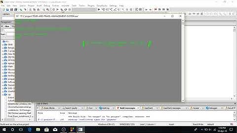 TOUR AND TRAVEL MANAGEMENT SYSTEM simple project using C