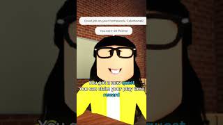 The presentation experience homework winner 40 points #roblox #thepresentationexperience