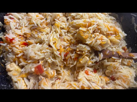 ბრინჯი ქათმის ხორცით