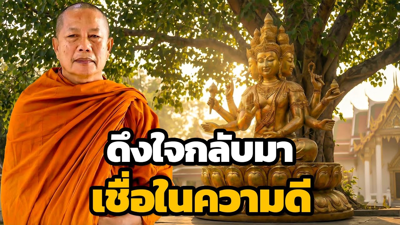 สติ..ดึงใจกลับมาเชื่อมั่นในความดี (พ้นทุกข์) ธรรมะคลายทุกข์ พระมหาบุญช่วย ปัญญาวชิโร