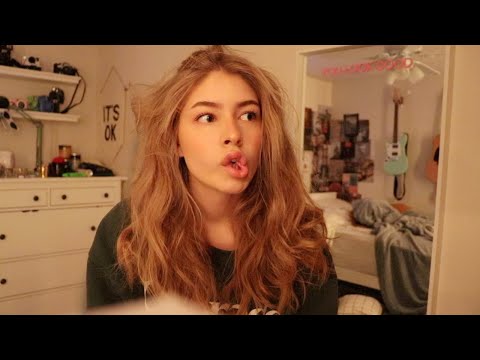 my heatless overnight waves for school!