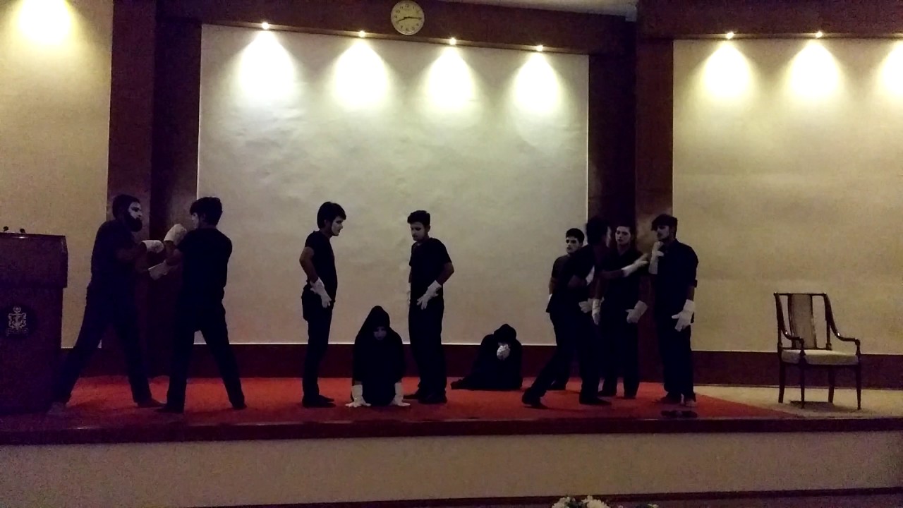 Mime act on 14th of August by NUST students