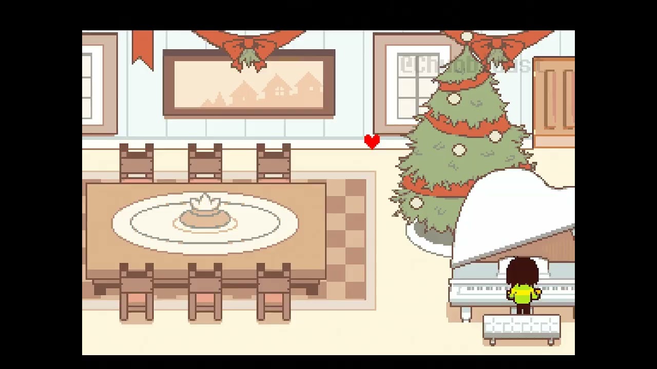 What happens if you watch Kris play piano in the Holiday House? - [Deltarune Animation]