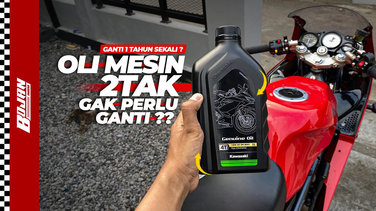 OLI MESIN 2TAK GAK PENTING ⁉️ TERNYATA INI OLI MESIN TERBAIK NINJA RR SS R RX KING F1ZR 2TAK