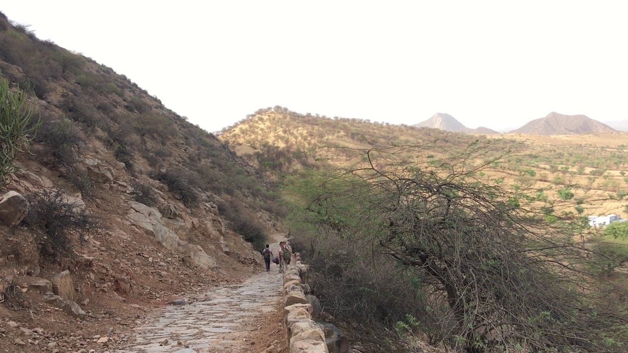 Walking through the Aravali Mountains - Out of Eden Walk