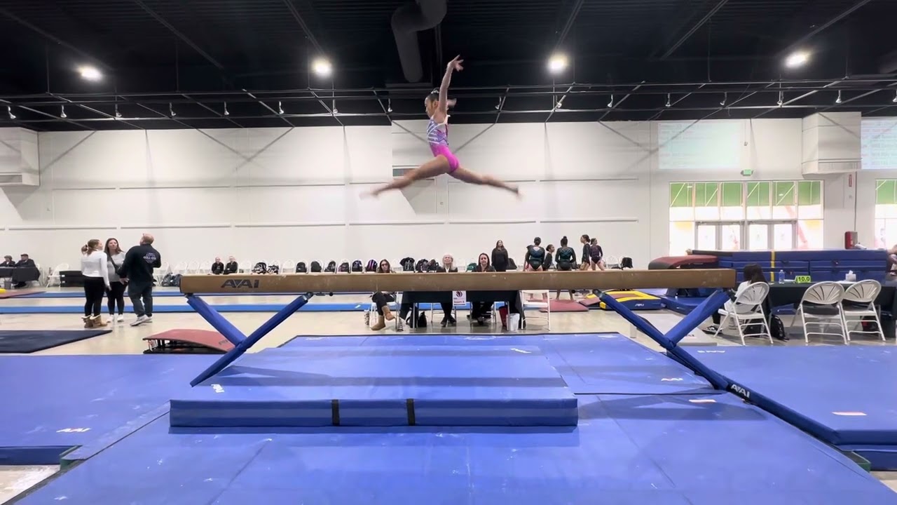 2025 NorCal championships level 6 beam routine. 9.95 ( Vanessa Nguyen ) SMG