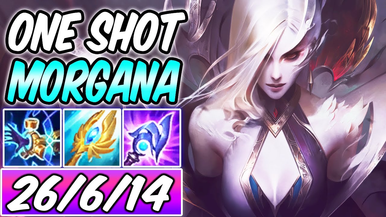 *ONE-SHOT* FULL AP CLEAN DIAMOND MORGANA MID S+ | Build & Runes S12 DARK HARVEST | League of Legends
