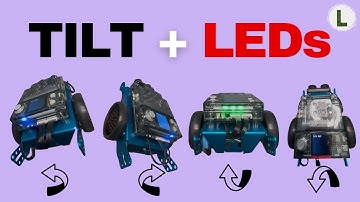 mBot2 Tilt Sensor + LED Tutorial | Make Your Robot React to Movement