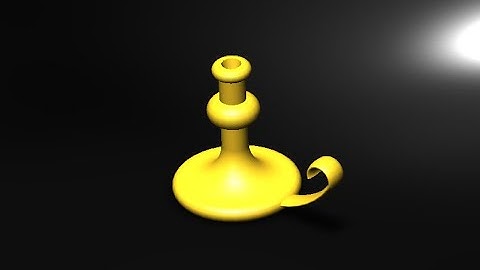 CandleStick Tutorial | Simple Design Solidwork