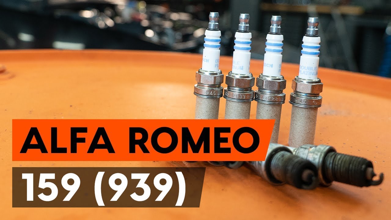 Jak wymienić świece zapłonowe w ALFA ROMEO 159 (939) [PORADNIK AUTODOC] -  YouTube