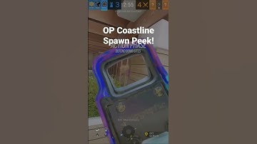 The best spawn peek on Coastline! #r6s #siege #shorts